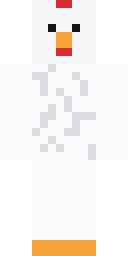 Galinha skin de Minecraft
