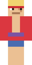 Luffy skin de Minecraft
