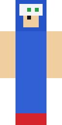 Sonic skin de Minecraft