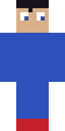 Superman skin de Minecraft